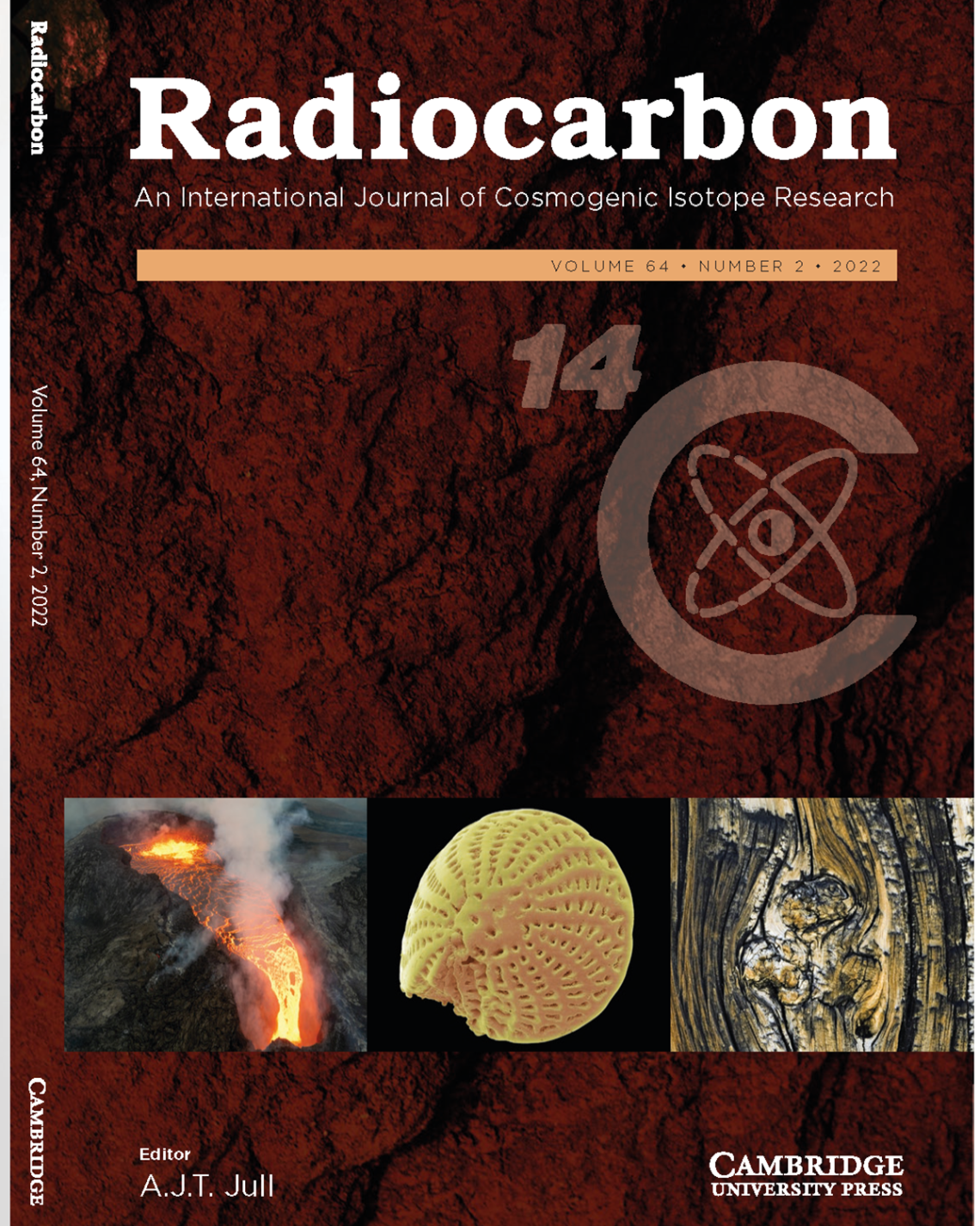 Front cover of Radiocarbon 2022 issue
